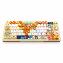 REDRAGON K708GF-RGB-PRO Flekact PRO ART clavier USB + RF Wireless + Bluetooth Multicolore - Vue supplémentaire 2