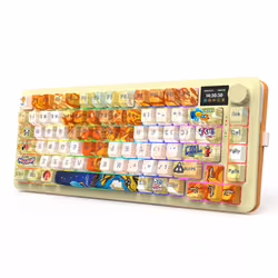 REDRAGON K708GF-RGB-PRO Flekact PRO ART clavier USB + RF Wireless + Bluetooth Multicolore - Vue supplémentaire 8