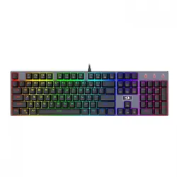 REDRAGON K556RGB clavier Gaming USB QWERTY Anglais américain Noir