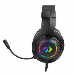 REDRAGON H260 HYLAS RGB Casque Avec fil Arceau Jouer USB Type-A Noir - Vue supplémentaire 4
