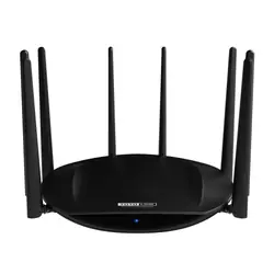 TOTOLINK A7000R AC2600 WIRELESS DUAL BAND GIGABIT ROUTER routeur sans fil Gigabit Ethernet Bi-bande (2,4 GHz / 5 GHz) Noir