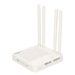 TOTOLINK A702R AC1200 WIRELESS DUAL BAND ROUTER routeur sans fil Fast Ethernet Bi-bande (2,4 GHz / 5 GHz) Blanc