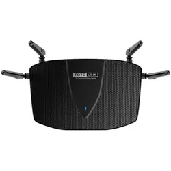 TOTOLINK X5000R AX1800 WIRELESS DUAL BAND GIGABIT ROUTER vlan routeur sans fil Gigabit Ethernet Bi-bande (2,4 GHz / 5 GHz) Noir