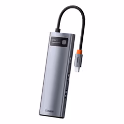Baseus Metal Gleam USB 3.2 Gen 1 (3.1 Gen 1) Type-C Gris - Vue supplémentaire 3