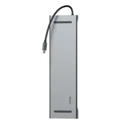Baseus CATSXG0G station d'accueil USB 3.2 Gen 1 (3.1 Gen 1) Type-C Argent