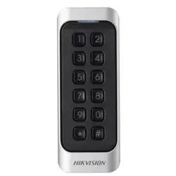 Hikvision DS-K1107MK lecteur de contrôle d'accès Lecteur de commande d'accès de base Noir, Gris