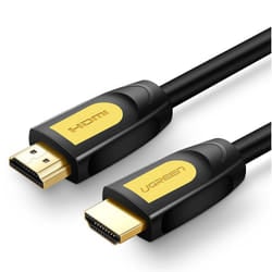 Ugreen 10128 câble HDMI 1,5 m HDMI Type A (Standard) Noir, Jaune