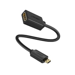 Ugreen 20134 câble HDMI 0,1 m HDMI Type D (Micro) HDMI Type A (Standard) Noir