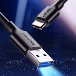 Ugreen 20882 câble USB USB 3.2 Gen 1 (3.1 Gen 1) 1 m USB A USB C 15 W Noir - Vue supplémentaire 7