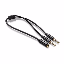 Ugreen 20898 câble audio 0,2 m 2 x 3.5mm 3,5mm Noir - Vue supplémentaire 2