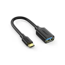 Ugreen 30701 câble USB USB 3.2 Gen 1 (3.1 Gen 1) 0,15 m USB C USB A Noir