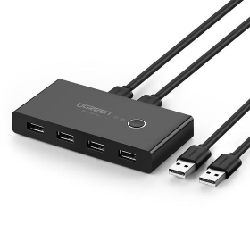 Ugreen 30767 hub & concentrateur USB 2.0 Noir