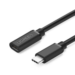 Ugreen 40574 câble USB 0,5 m USB C Noir