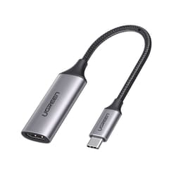 Ugreen 70444 câble vidéo et adaptateur HDMI Type A (Standard) Aluminium, Noir