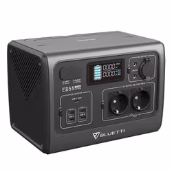 Bluetti EB55 station d'alimentation portable 11 Phosphate de fer lithié (LiFePo4) 24000 mAh 700 W 7,5 kg - Vue supplémentaire 2