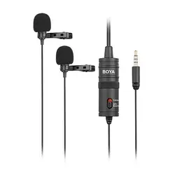 BOYA BY-M1DM microphone Noir Microphone pour entretien