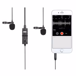 BOYA BY-M1DM microphone Noir Microphone pour entretien - Vue supplémentaire 2