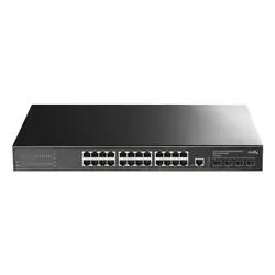 Cudy GS5024S4 commutateur réseau Géré L3 Gigabit Ethernet (10/100/1000) Noir