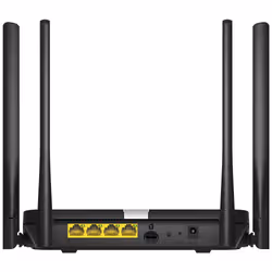 Cudy LT500 routeur sans fil Fast Ethernet Bi-bande (2,4 GHz / 5 GHz) 4G Noir - Vue supplémentaire 4