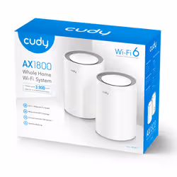 Cudy AX1800 Bi-bande (2,4 GHz / 5 GHz) Wi-Fi 6 (802.11ax) Blanc 1 Interne - Vue supplémentaire 4