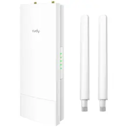 Cudy RE1200 Outdoor Répéteur réseau Blanc 10, 100 Mbit/s
