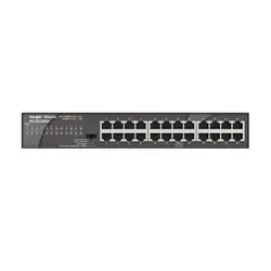 Ruijie Networks RG-ES124GD commutateur réseau Non-géré Gigabit Ethernet (10/100/1000) Noir