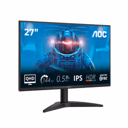 AOC B3 Q27B36X écran plat de PC 68,6 cm (27") 2560 x 1440 pixels Quad HD LED Noir - Vue supplémentaire 2