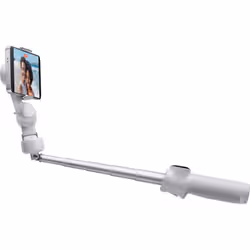 Insta360 Flow 2 AI Tracker Bundle Stabilisateur de caméra de smartphone Gris clair - Vue supplémentaire 4