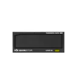 Tanberg Data O-T Lecteur interne RDX, noir, interface USB 3.0 (façade 3,5"), paquet de 10