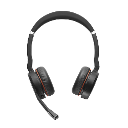 Jabra Evolve 75 MS Stereo Casque Arceau Bluetooth Noir, Rouge (7599-832-109)
