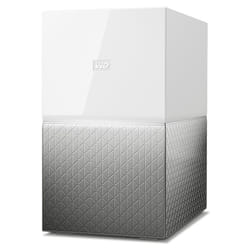 Western Digital My Cloud Home Duo dispositif de stockage cloud personnel 4 To Ethernet/LAN Gris (WDBMUT0040JWT-EESN)