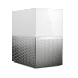 Western Digital My Cloud Home Duo dispositif de stockage cloud personnel 16 To Ethernet/LAN Blanc (WDBMUT0160JWT-EESN)
