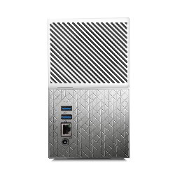 Western Digital My Cloud Home Duo dispositif de stockage cloud personnel 16 To Ethernet/LAN Blanc (WDBMUT0160JWT-EESN)