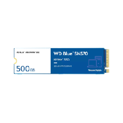 Western Digital WD Blue SN570 M.2 500 GB PCI Express 3.0 NVMe (WDS500G3B0C)