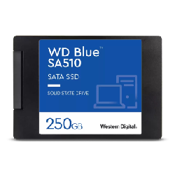 Western Digital Blue SA510 SSD 250Go SATA III 6Gb/s cased 2.5p 7mm internal (WDS250G3B0A)