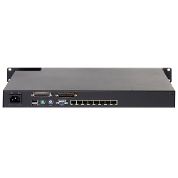 APC KVM0108A commutateur écran, clavier et souris Grille de montage Noir (KVM0108A)