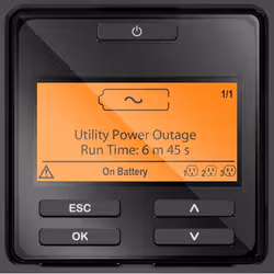 APC SRT3000XLI alimentation d'énergie non interruptible Double-conversion (en ligne) 3000 VA 2700 W 10 sortie(s) CA (SRT3000XLI) - Vue supplémentaire 5