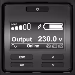 APC SRT2200RMXLI-NC alimentation d'énergie non interruptible Double-conversion (en ligne) 2200 VA 1980 W 12 sortie(s) CA (SRT2200RMXLI-NC) - Vue supplémentaire 4