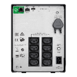 APC SMC1500IC alimentation d'énergie non interruptible Interactivité de ligne 1500 VA 900 W 8 sortie(s) CA (SMC1500IC)