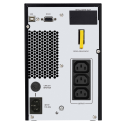 APC SRV1KI alimentation d'énergie non interruptible Double-conversion (en ligne) 1 kVA 800 W 3 sortie(s) CA (SRV1KI)