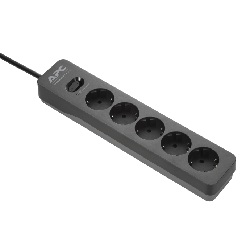 APC PME5B-GR protection surtension Noir 5 sortie(s) CA 230 V 1,5 m (PME5B-GR)