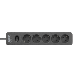 APC PME5B-GR protection surtension Noir 5 sortie(s) CA 230 V 1,5 m (PME5B-GR)