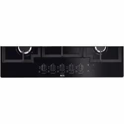 AEG HKB75540NB plaque Noir Intégré Gaz 5 zones - Vue supplémentaire 6