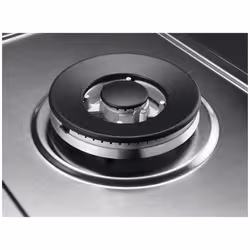 AEG HGB95520YM plaque Noir, Acier inoxydable Intégré 90 cm Gaz 5 zones - Vue supplémentaire 7