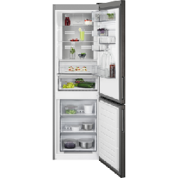 AEG RCB732E5MB réfrigérateur-congélateur Pose libre 331 L E Noir