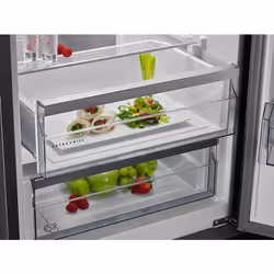 AEG RCB732E5MB réfrigérateur-congélateur Pose libre 331 L E Noir - Vue supplémentaire 5