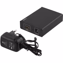 Deltaco HDMI-VGA câble vidéo et adaptateur HDMI Type A (Standard) VGA (D-Sub) + 3,5 mm Noir - Vue supplémentaire 4