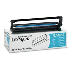 Lexmark 12A1452 Cartouche de tonerOriginal Cyan