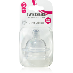 Twistshake Teat tétine de biberon Silicone Rond
