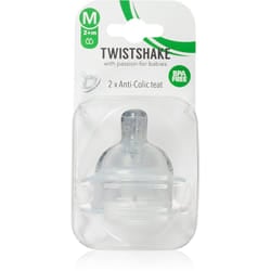 Twistshake Anti-Colic Teat Medium 2 m+ 2 pcs